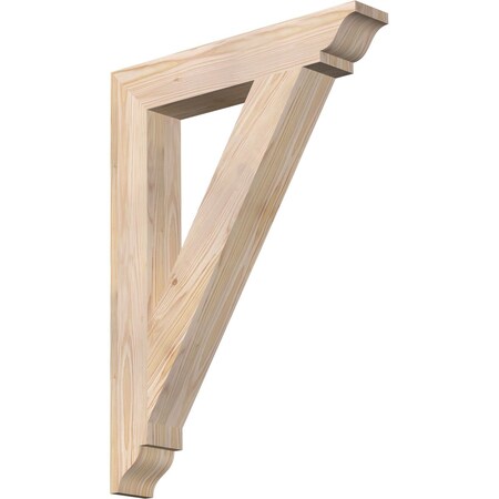 Ekena Millwork Traditional Traditional Smooth Bracket, Douglas Fir, 3 1/2"W x 22"D x 30"H BKT04X22X30TRA01SDF